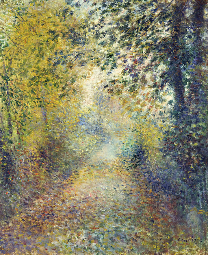 In the Woods by Pierre-Auguste Renoir - Art Print - Zapista