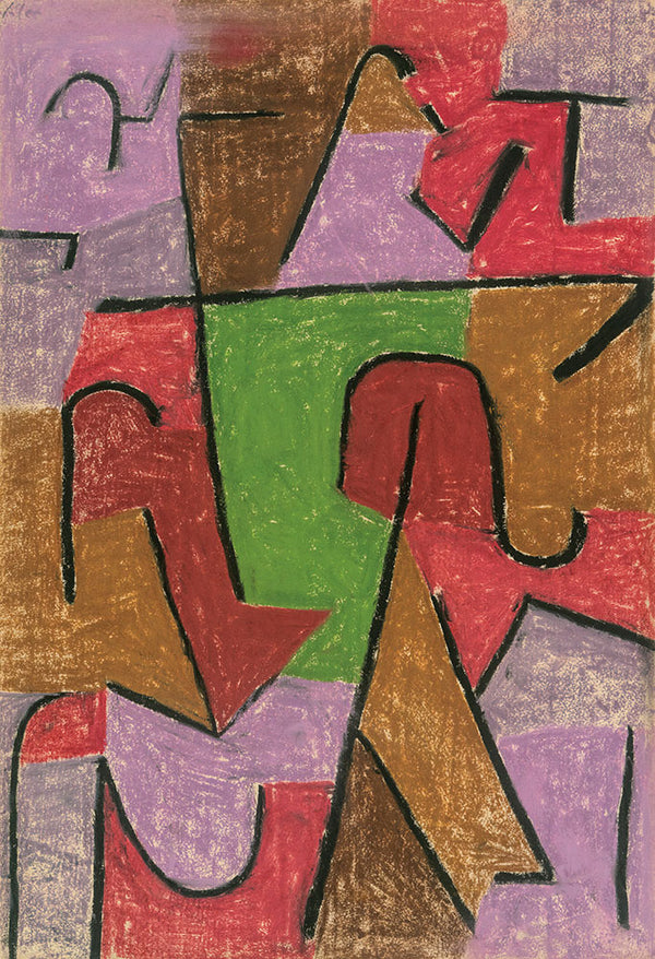 Indianisch by Paul Klee - Art Print - Zapista