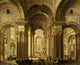 Interior of a Baroque Church by Johann Ludwig Ernst Morgenstern - Art Print - Zapista