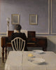 Interior with Woman at Piano, Strandgade 30 by Vilhelm Hammershøi - Art Print - Zapista