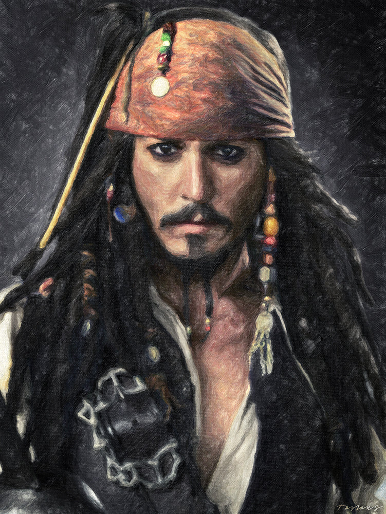 Jack Sparrow - Art Print – Craphe