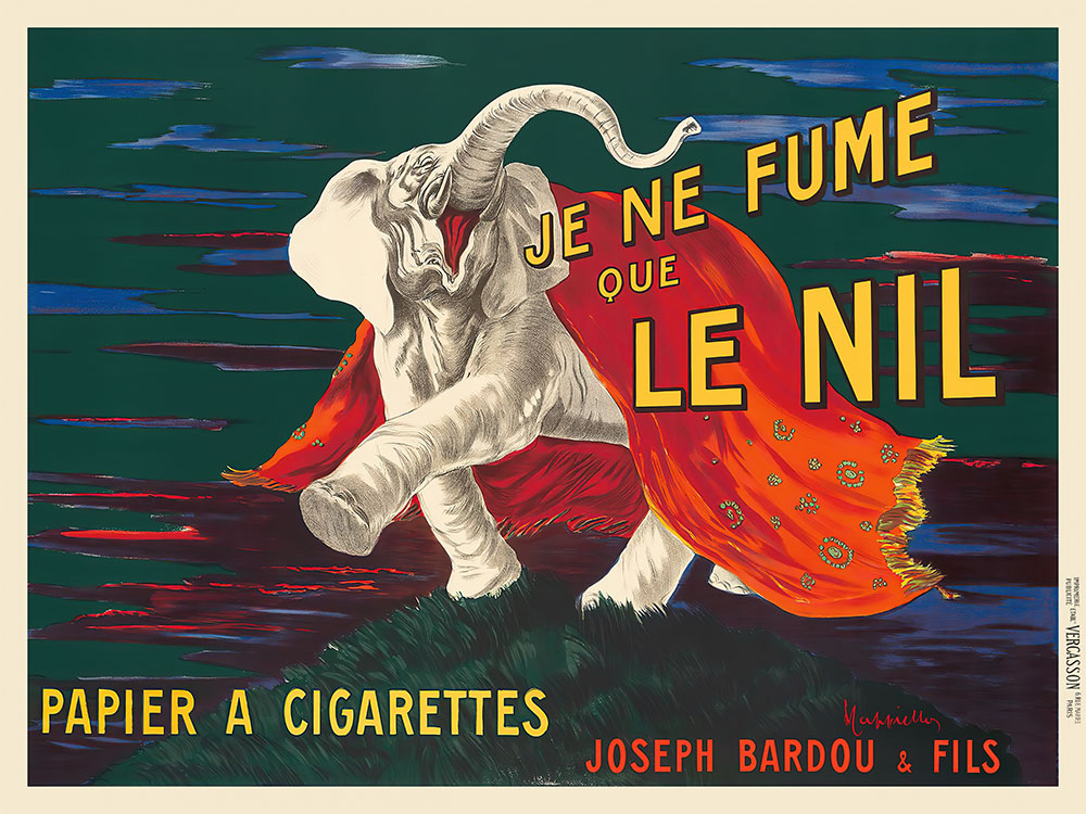 Je Ne Fume Que Le Nil - Art Print - Zapista