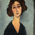 Jeune Femme by Amedeo Modigliani - Art Print - Zapista