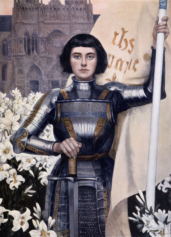 Joan of Arc by Albert Lynch - Art Print - Zapista