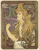 Job by Alphonse Mucha - Art Print - Zapista