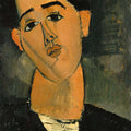 Juan Gris by Amedeo Modigliani - Art Print - Zapista