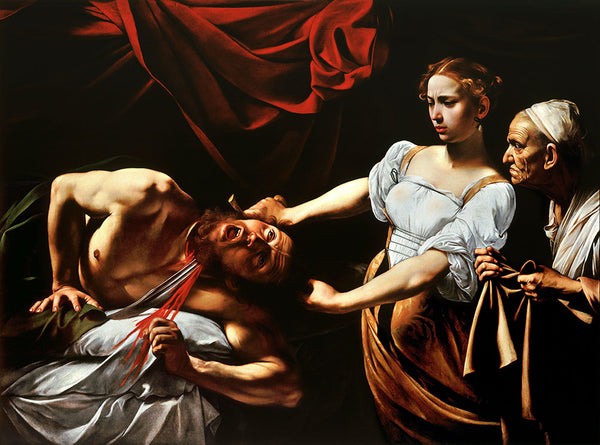 Judith Beheading Holofernes by Caravaggio - Art Print - Zapista