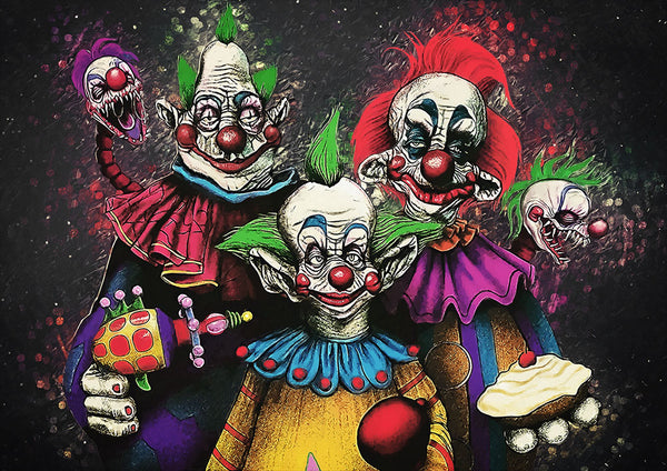 Killer Klowns From Outer Space - Art Print - Zapista