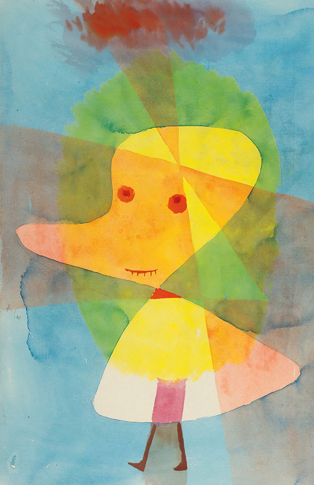 Kleiner Gartengeist by Paul Klee - Art Print - Zapista