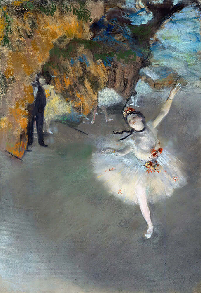 L'Etoile by Edgar Degas - Art Print - Zapista