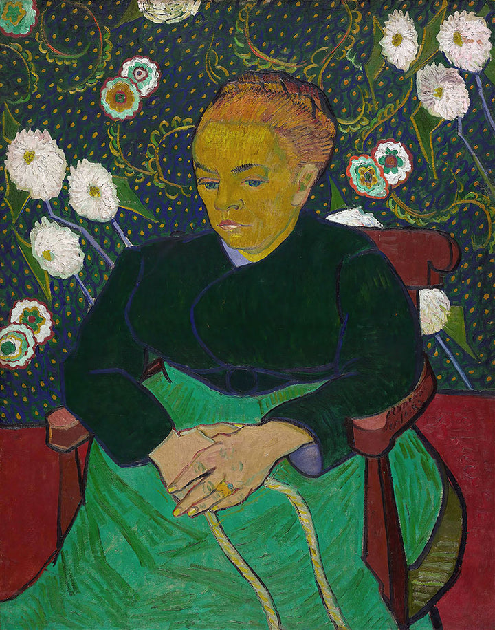 Madame Roulin Rocking the Cradle (La berceuse) by Vincent van Gogh - Art Print - Zapista