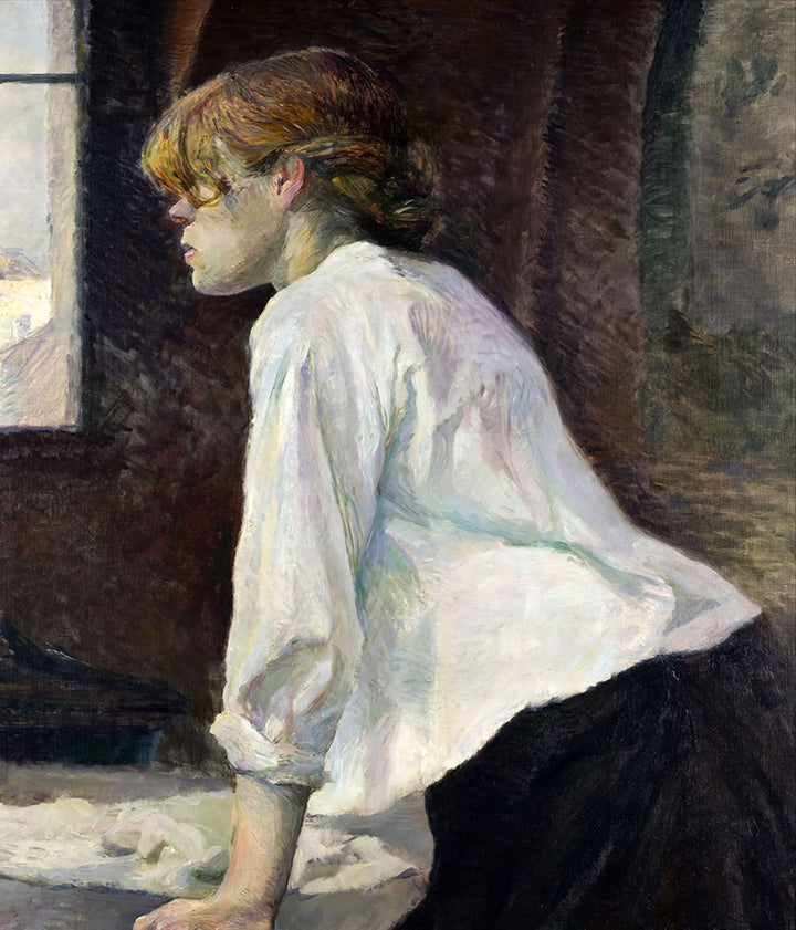 La Blanchisseuse (The laundress) by Henri de Toulouse-Lautrec - Art Print - Zapista