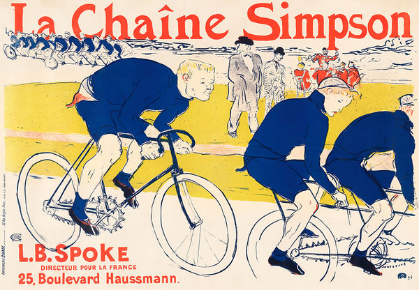 La Chaine Simpson by Henri de Toulouse-Lautrec - Art Print - Zapista