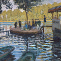 Bain à la Grenouillère by Claude Monet - Art Print - Zapista