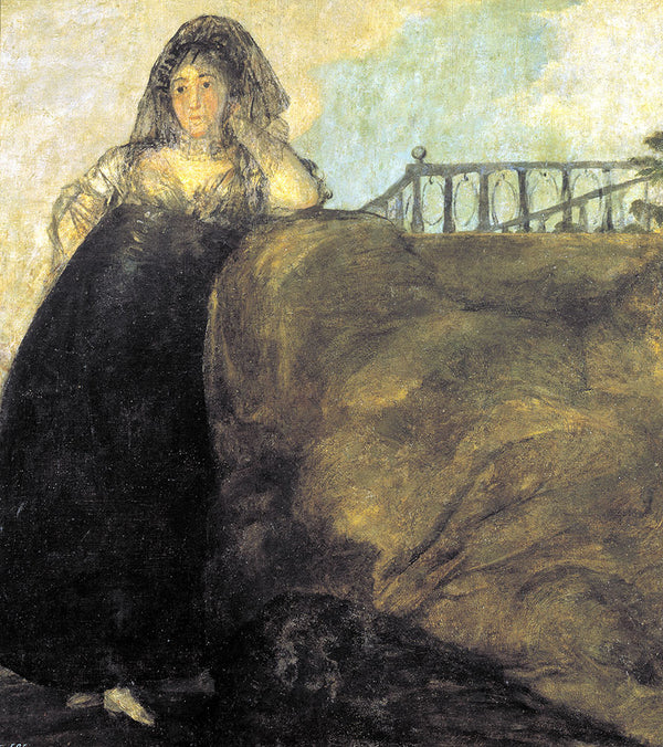 La Leocadia by Francisco Goya - Art Print - Zapista