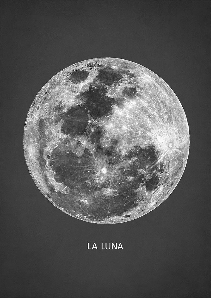 La Luna - Art Print - Zapista