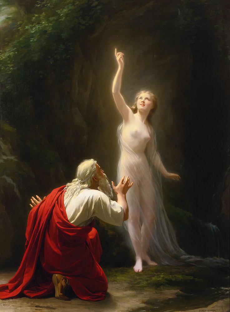 La Source by Fritz Zuber-Buhler - Art Print - Zapista