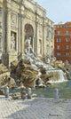 La fontaine de Trevi a Rome by Antonietta Brandeis - Art Print - Zapista