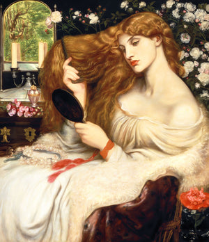 Lady Lilith by Dante Gabriel Rossetti - Art Print - Zapista