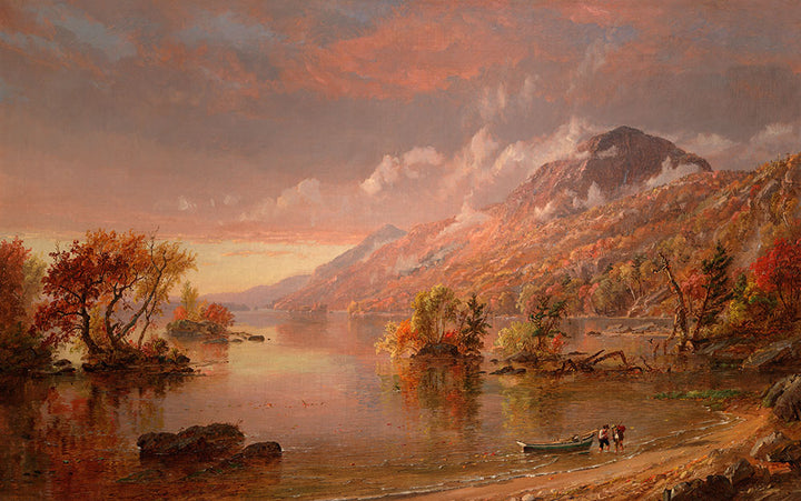 Lake George by Jasper Francis Cropsey - Art Print - Zapista