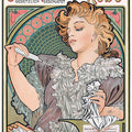 Lance Parfum Rodo by Alphonse Mucha - Art Print - Zapista