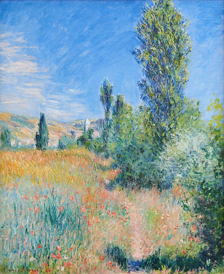 Landscape in Ile Saint-Martin by Claude Monet - Art Print - Zapista