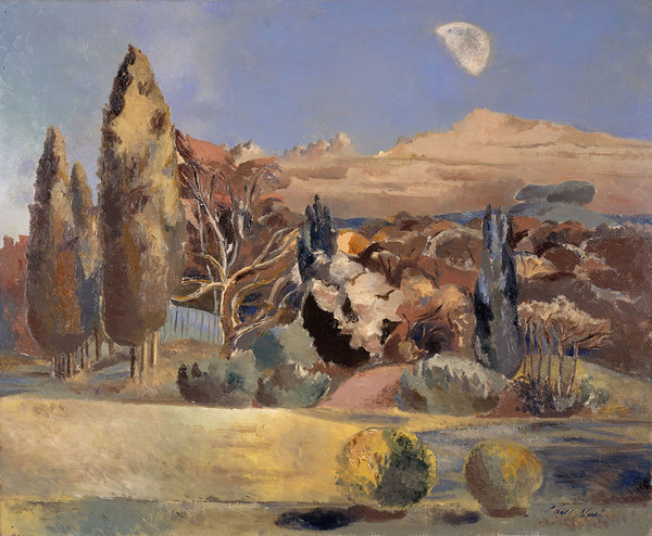 Landscape of the Moon’s First Quarter by Paul Nash - Art Print - Zapista