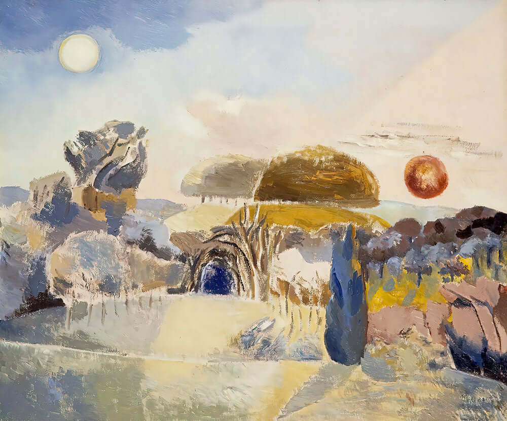 Landscape of the Vernal Equinox by Paul Nash - Art Print - Zapista