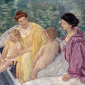 Le Bain by Mary Cassatt - Art Print - Zapista