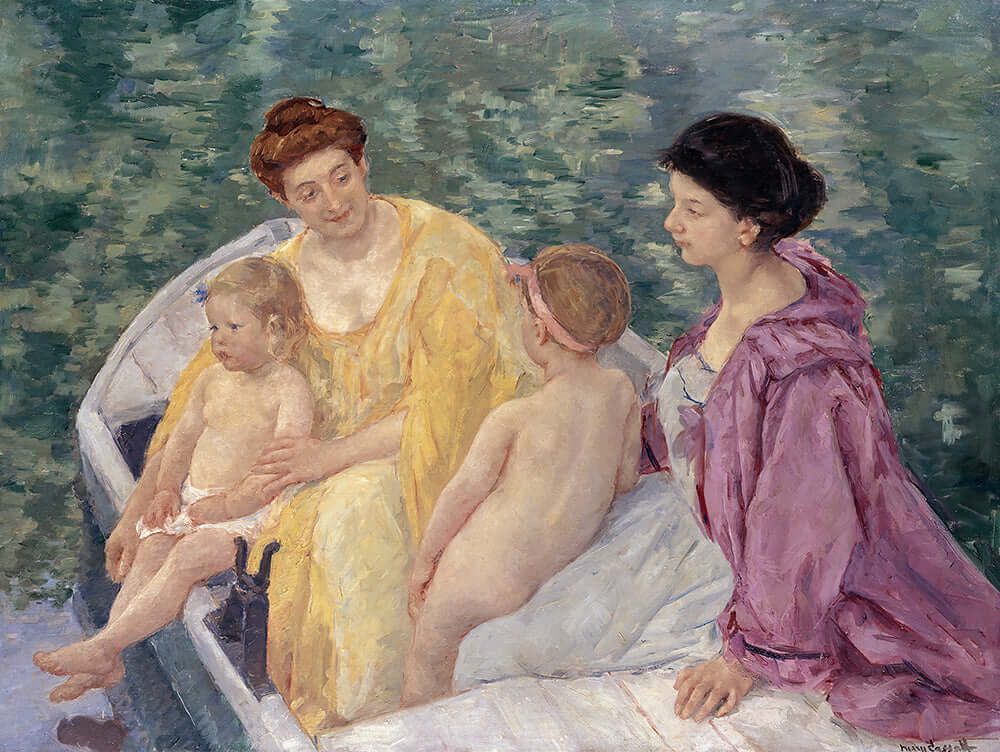 Le Bain by Mary Cassatt - Art Print - Zapista