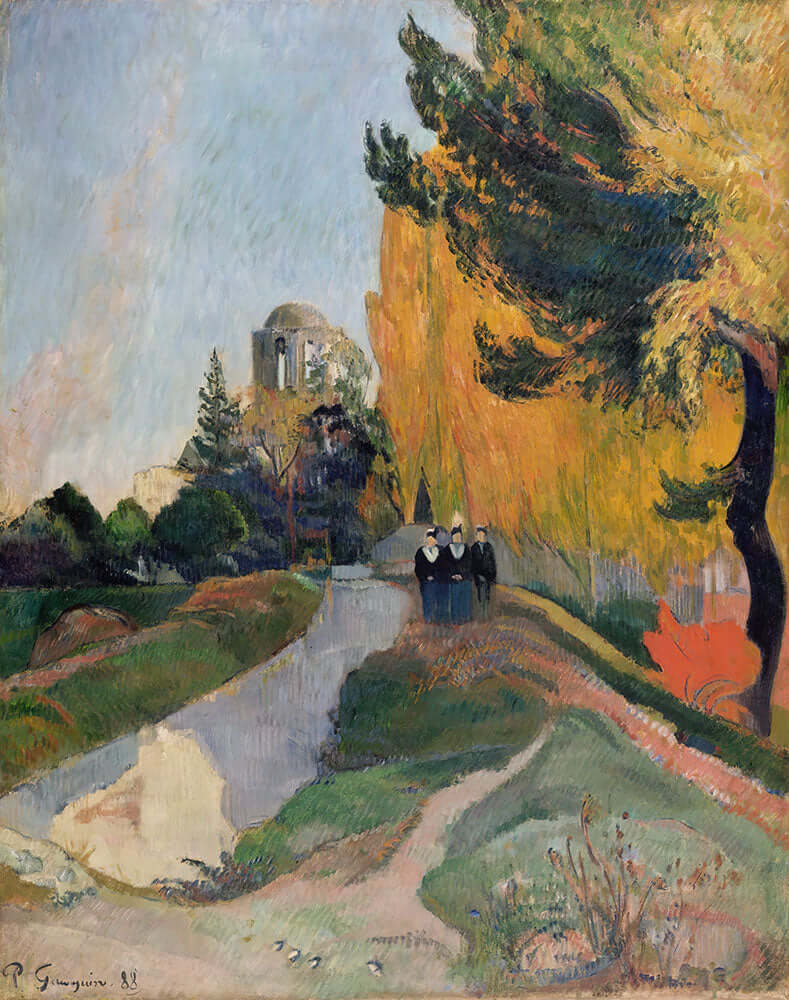 Les Alyscamps by Paul Gauguin - Art Print - Zapista