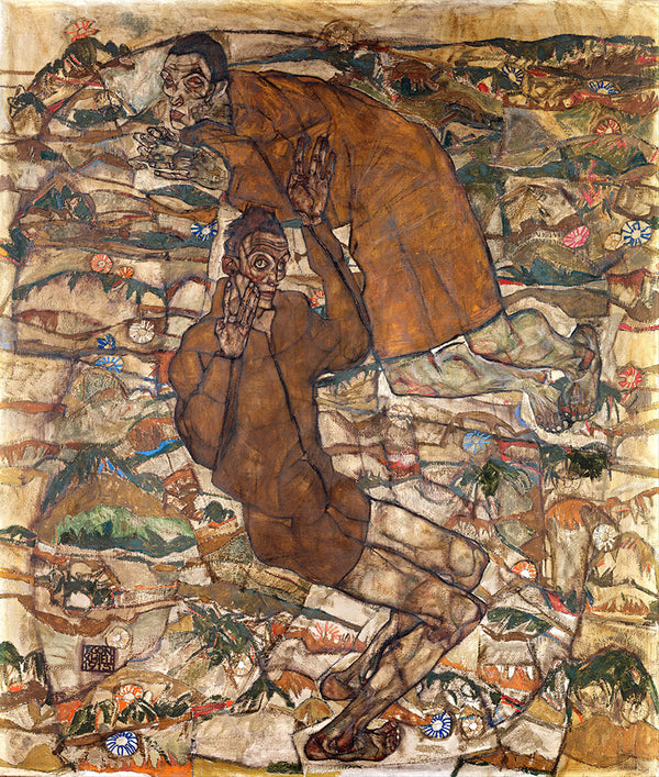 Levitation (The Blind II) by Egon Schiele - Art Print - Zapista