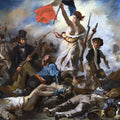Liberty Leading the People by Eugene Delacroix - Art Print - Zapista