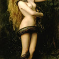 Lilith by John Collier - Art Print - Zapista