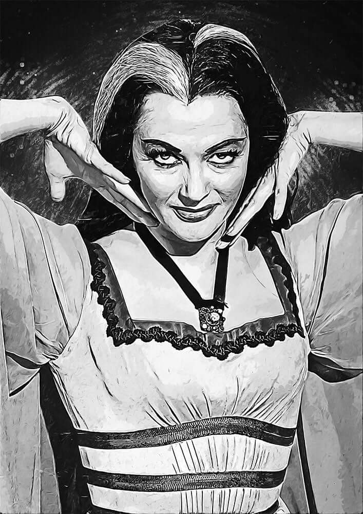 Lily Munster - Art Print - Zapista