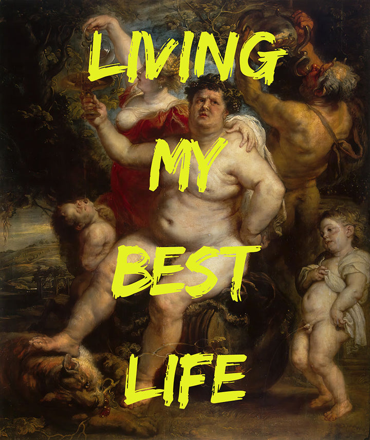 Living My Best Life by Inna Soyturk - Art Print - Zapista