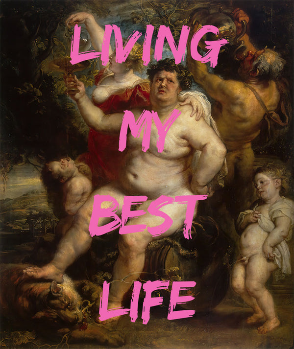 Living My Best Life by Inna Soyturk - Art Print - Zapista