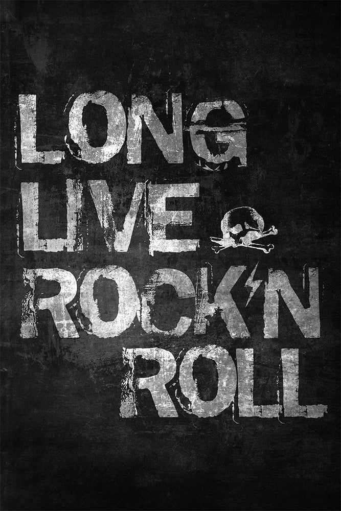 Long Live Rock N Roll - Art Print - Zapista