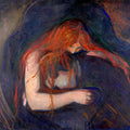 Love and Pain by Edvard Munch - Art Print - Zapista
