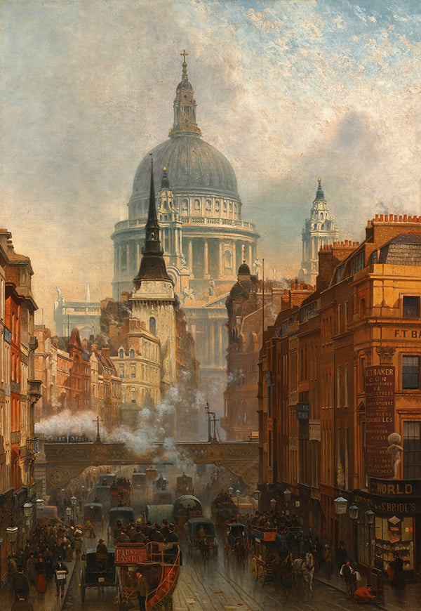 Ludgate, Evening by John O'Connor - Art Print - Zapista