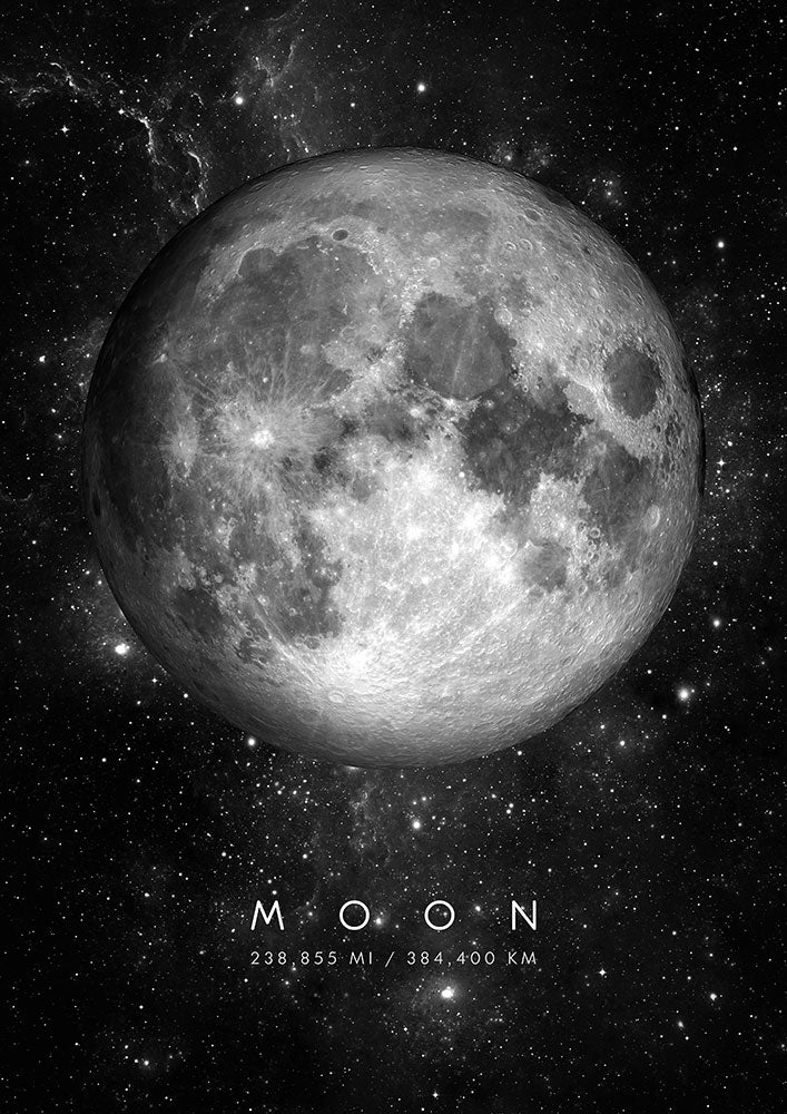 Moon - Art Print - Zapista