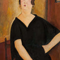 Madame Amédée (Woman with Cigarette) by Amedeo Modigliani - Art Print - Zapista