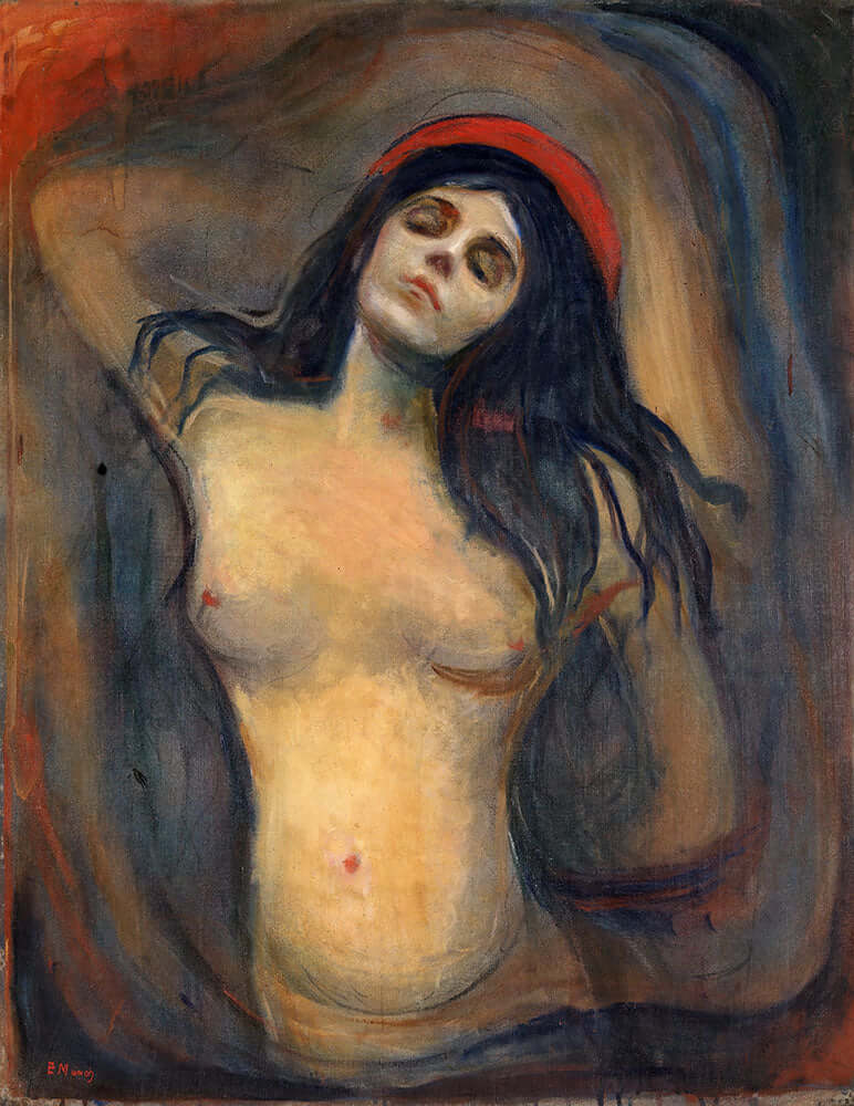 Madonna by Edvard Munch - Art Print - Zapista