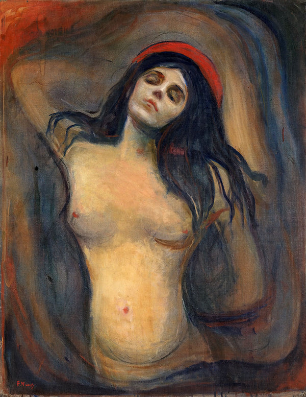 Madonna by Edvard Munch - Art Print - Zapista