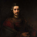 Man with a Magnifying Glass by Rembrandt Harmenszoon van Rijn - Art Print - Zapista