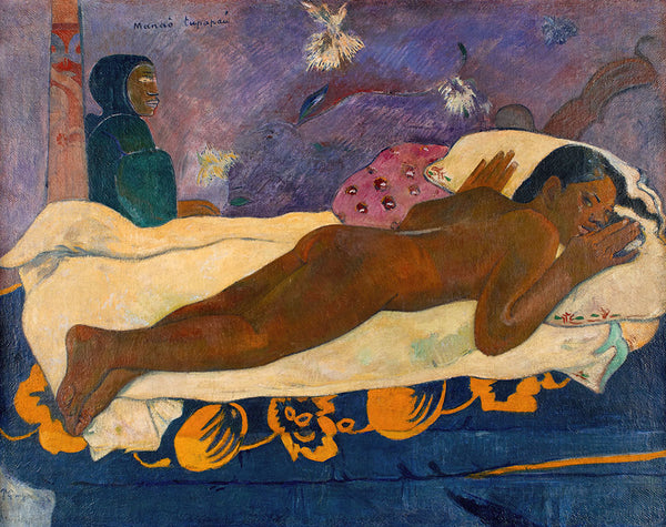 Spirit of the Dead Watching (Manao Tupapau) by Paul Gauguin - Art Print - Zapista