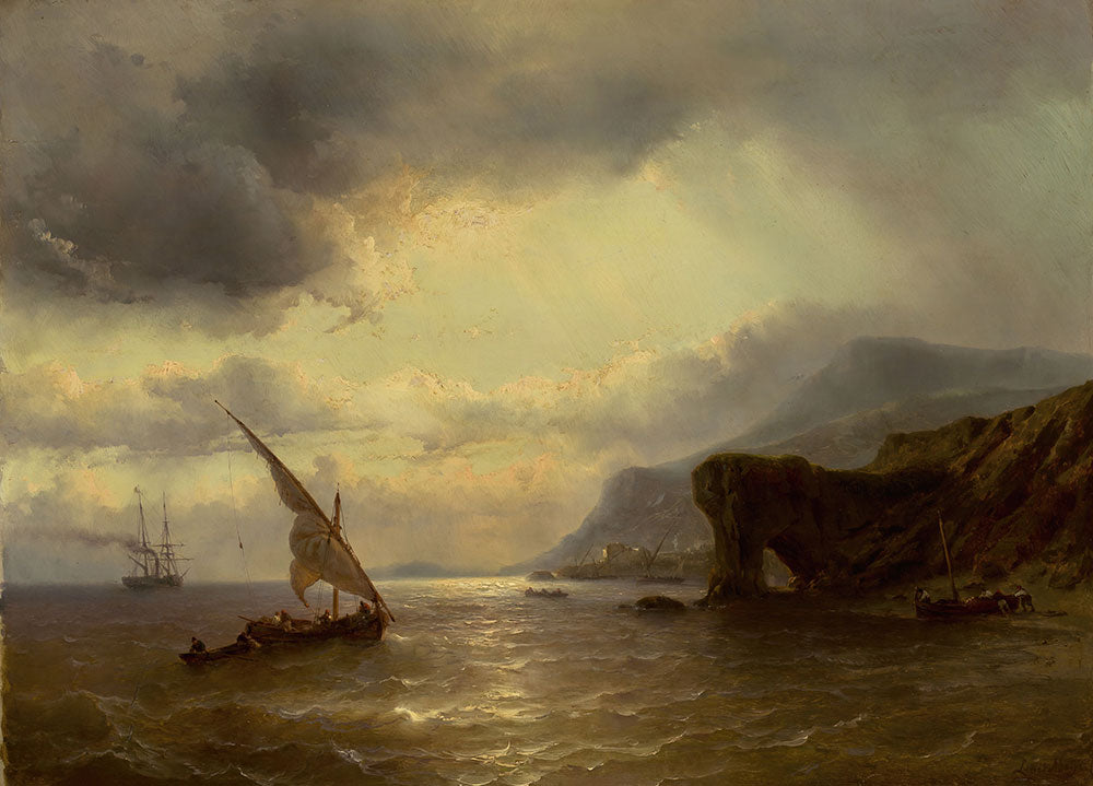 Marine landscape by Louis Meijer - Art Print - Zapista