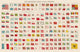 The Maritime Flags of All Nations, 1851 - Art Print - Zapista