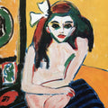 Marzella by Ernst Ludwig Kirchner - Art Print - Zapista