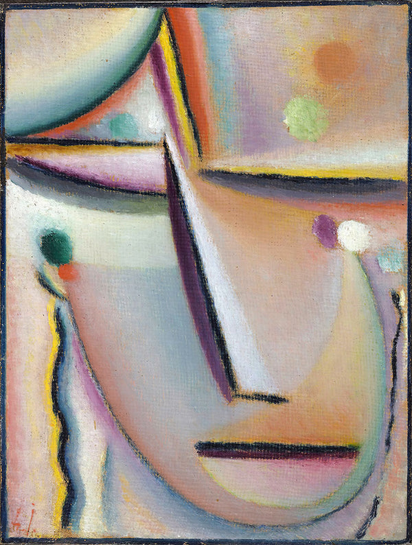 Meditation 'The Prayer' by Alexej von Jawlensky - Art Print - Zapista